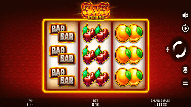 3x3 Spin Slot Gameplay